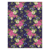 Elegant waterverf bloemen decoratief patroon tafelkleed (Voorkant)