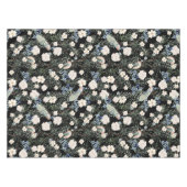 Elegant waterverf bloemen decoratief patroon tafelkleed (Voorkant (Horizontaal))