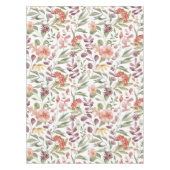 Elegant waterverf bloemen decoratief patroon tafelkleed (Voorkant)