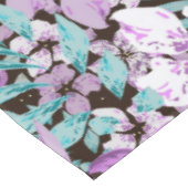 Elegant waterverf bloemen decoratief patroon tafelkleed (Gekanteld)