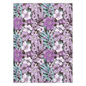 Elegant waterverf bloemen decoratief patroon tafelkleed (Voorkant)