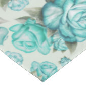 Elegant waterverf bloemen decoratief patroon tafelkleed (Gekanteld)