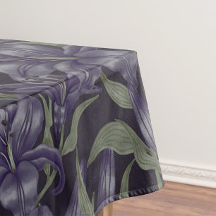 Elegant waterverf bloemen decoratief patroon tafelkleed
