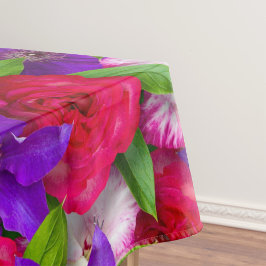 Elegant waterverf bloemen decoratief patroon tafelkleed