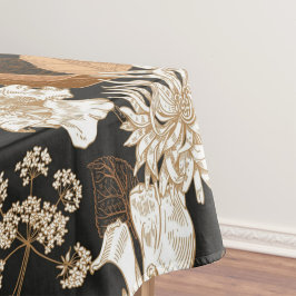 Elegant waterverf bloemen decoratief patroon tafelkleed