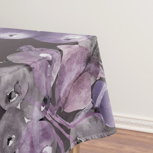 Elegant waterverf bloemen decoratief patroon tafelkleed