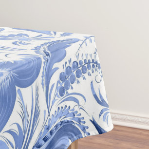 Elegant waterverf bloemen decoratief patroon tafelkleed
