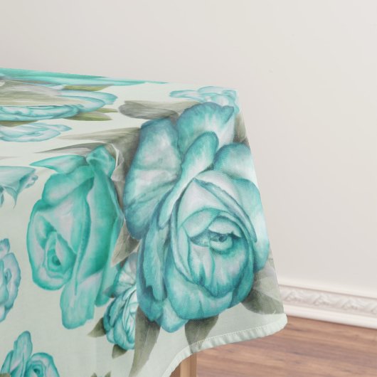 Elegant waterverf bloemen decoratief patroon tafelkleed