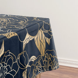 Elegant waterverf bloemendecoratiepatroon   tafelkleed