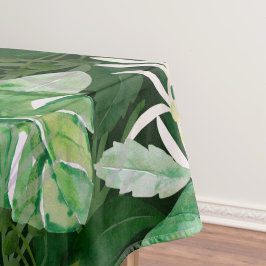 Elegant waterverf bloemendecoratiepatroon   tafelkleed