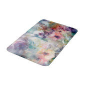 Elegant Waterverf bloemenpatroon Badmat (Gekanteld)
