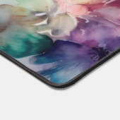 Elegant Waterverf  bloemmotief Bureaumat (Hoek)