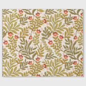 Elegant Waterverf bloemmotief Cadeaupapier (Vlak)