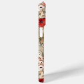 Elegant Waterverf Bloemmotief Persoonlijk Case-Mate iPhone Case (Achterkant / Rechts)