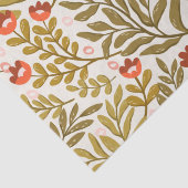 Elegant Waterverf bloemmotief Tissuepapier (Detail)