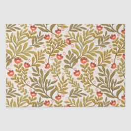 Elegant Waterverf bloemmotief Tissuepapier