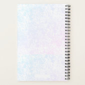 Elegant Waterverf Bluebell Flower | Kunstplanner Planner (Achterkant)