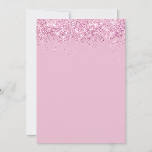 Elegant Waterverf Blush Pink Floral Vrijgezellenfe Kaart (Achterkant)