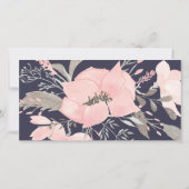 Elegant Waterverf Blush Pink Gift Voucher (Achterkant)