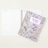 Elegant Waterverf Botanische Bloemmotief Planner (Display)