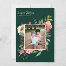 Elegant Waterverf Botanische Floral Foto