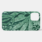 Elegant Waterverf Botanische Groene laat kunstwerk Case-Mate iPhone Case (Achterkant (horizontaal))