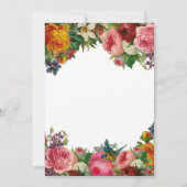 Elegant Waterverf Botanische tuinbouw Save The Date (Achterkant)