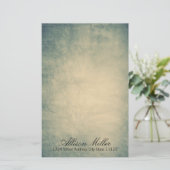 Elegant Waterverf Briefpapier (Staand voorkant)