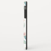 Elegant Waterverf Cactus Patroonmonogram Case-Mate iPhone Case (Achterkant/links)
