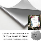 Elegant Waterverf Celestial welkomstbord Poster