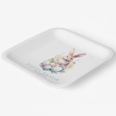 Elegant Waterverf Eieren Easter BRUNCH Papieren Bordje (Gebogen)