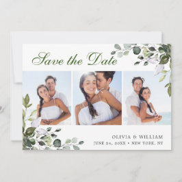 Elegant Waterverf Eucalyptus 3 FOTO Weddenschap Save The Date