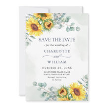 Elegant Waterverf Eucalyptus Greenery Wedding