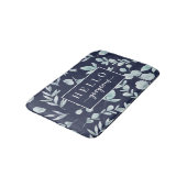 Elegant Waterverf Eucalyptus Hallo Praktisch Badmat (Gekanteld)