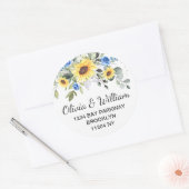 Elegant Waterverf Eucalyptus Return Address Label (Envelop)