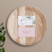 Elegant Waterverf Eucalyptus Simple Greenery Visitekaartje