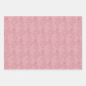 Elegant Waterverf, flamingos, goud en roze Inpakpapier Vel (Voorkant 3)