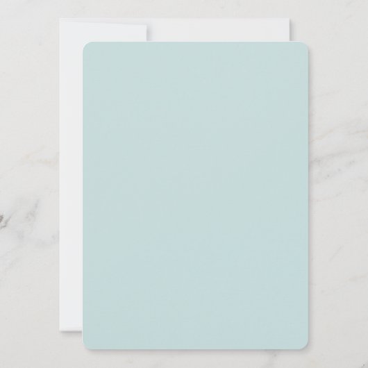 Elegant Waterverf Floral Bouquet Wedding Save The Date (Achterkant)