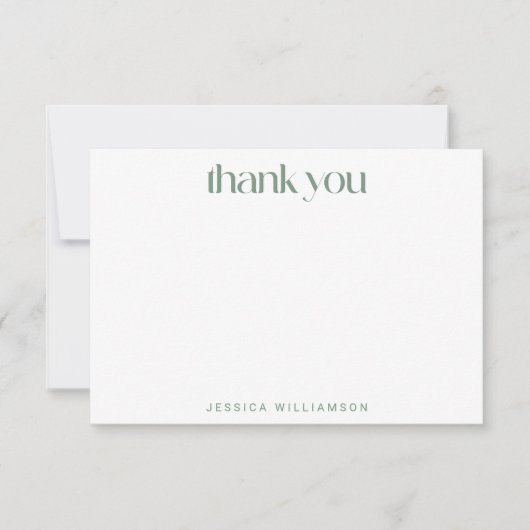 Elegant Waterverf Floral Custom Vrijgezellenfeest Bedankkaart (Voorkant)