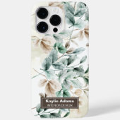Elegant waterverf floral Hoesje-Mate iPhone case (Achterkant)