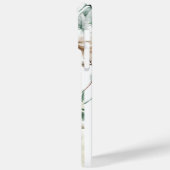 Elegant waterverf floral Hoesje-Mate iPhone case (Achterkant / Links)