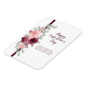 Elegant Waterverf Floral Magneet (Linkerzijde)