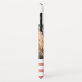 Elegant Waterverf Floral Monogram "I" Foto Case-Mate iPhone Case (Achterkant/links)