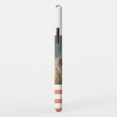 Elegant Waterverf Floral Monogram S Foto Case-Mate iPhone Case (Achterkant/rechts)