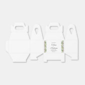 Elegant Waterverf Floral Pastel Wedding Cake Bedankdoosjes