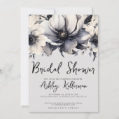 Elegant Waterverf Floral Vrijgezellenfeest Kaart (Voorkant)