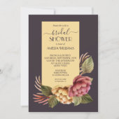 Elegant Waterverf Floral Vrijgezellenfeest Kaart (Voorkant)