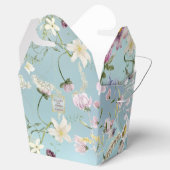 Elegant Waterverf Floral Wedding Bedankdoosjes (Geopend)