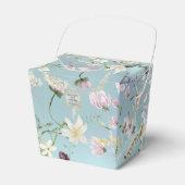 Elegant Waterverf Floral Wedding Bedankdoosjes (Voorkant Zijde)