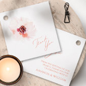 Elegant Waterverf Floral Wedding Favor Labels